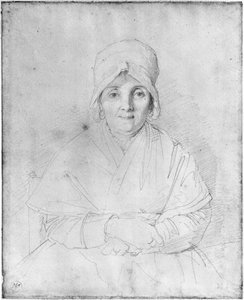 Madame Ingres Mere (1758-1817) 1814 da Jean Auguste Dominique Ingres
